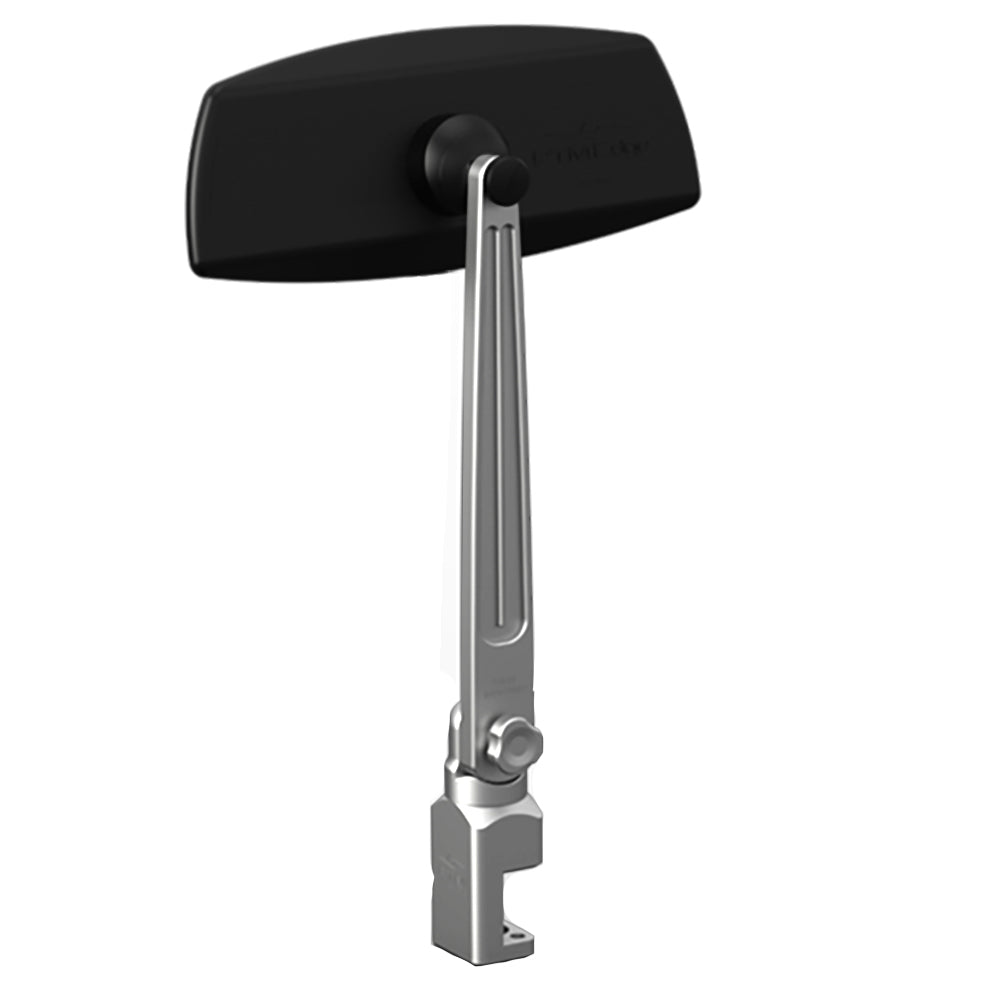 PTM Watersports Pontoon Mirror/Bracket Kit w/VR-100 Pro & PCX-200 (Silver)