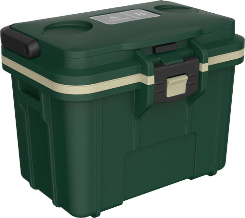 Pelican Coolers IM 8 Quart Hunter Green/tan W/ice Pack!