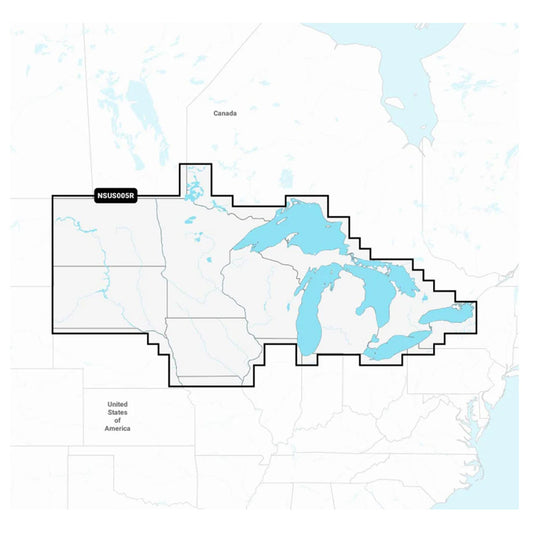 Garmin Navionics+™ NSUS005R U.S. North & Great Lakes