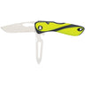 Wichard Offshore Knife - Serrated Blade - Shackler/Spike - Fluorescent