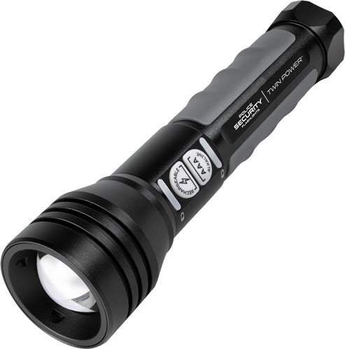 PSF Twin Power Flashlight Whte 600 LUM Rechble & 4aaa Btry!
