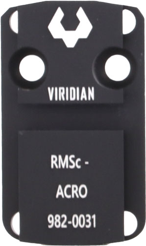 Viridian Rfx44/45 Mounting Adapter Shield Rmsc