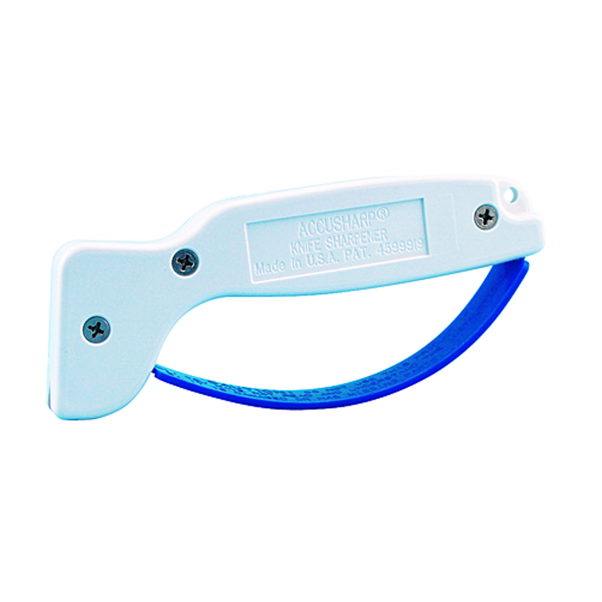 AccuSharp Model 001, Blade Sharpener, White , Plastic