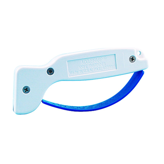 AccuSharp Model 001, Blade Sharpener, White , Plastic
