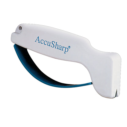 AccuSharp Model 001, Blade Sharpener, White , Plastic