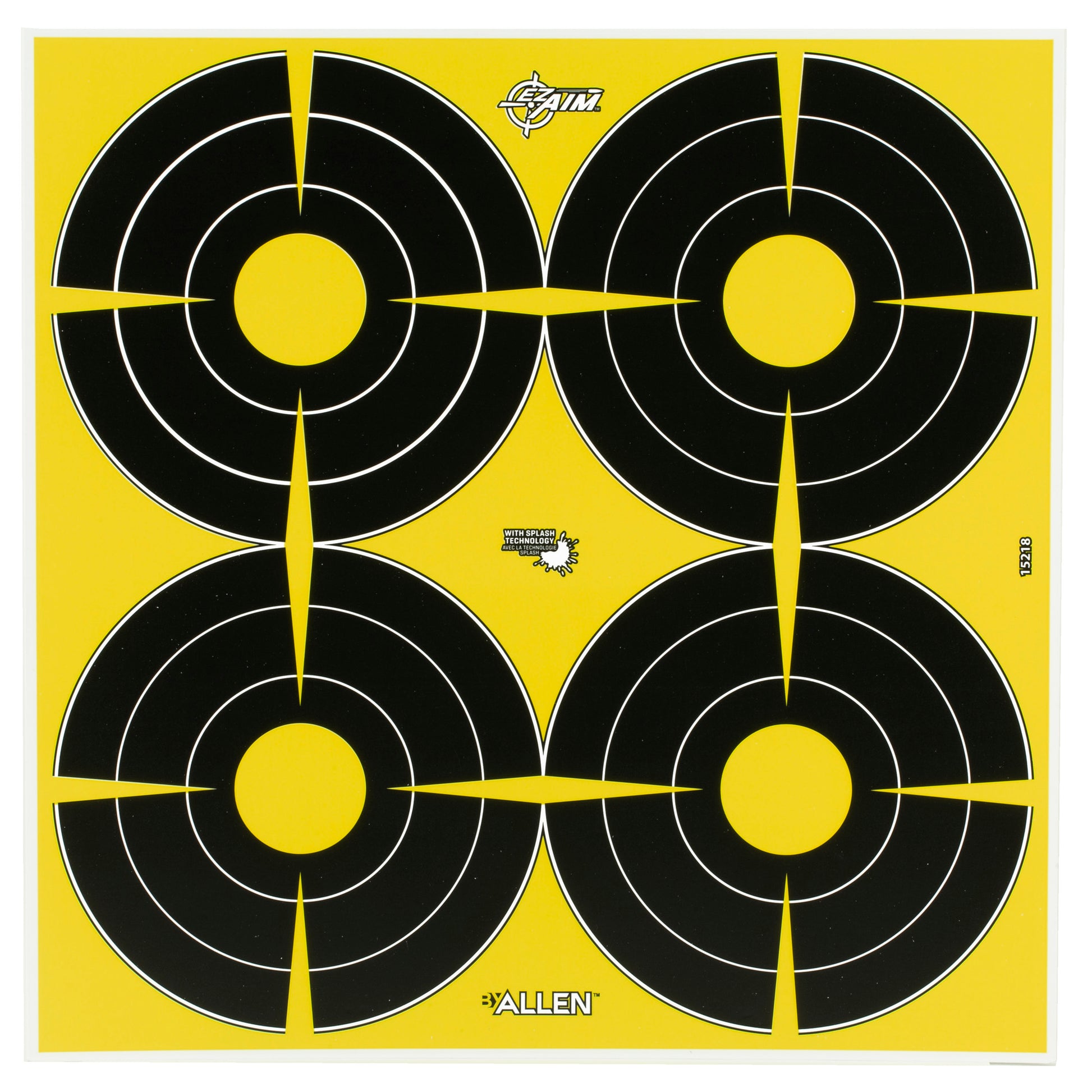 Allen EZ AIM 12"x12" 4 Spot 8PK