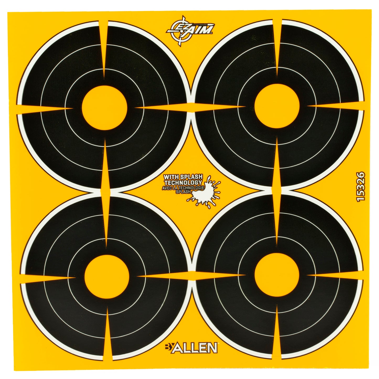 Allen EZ AIM 3" Bullseye 12 Sheets