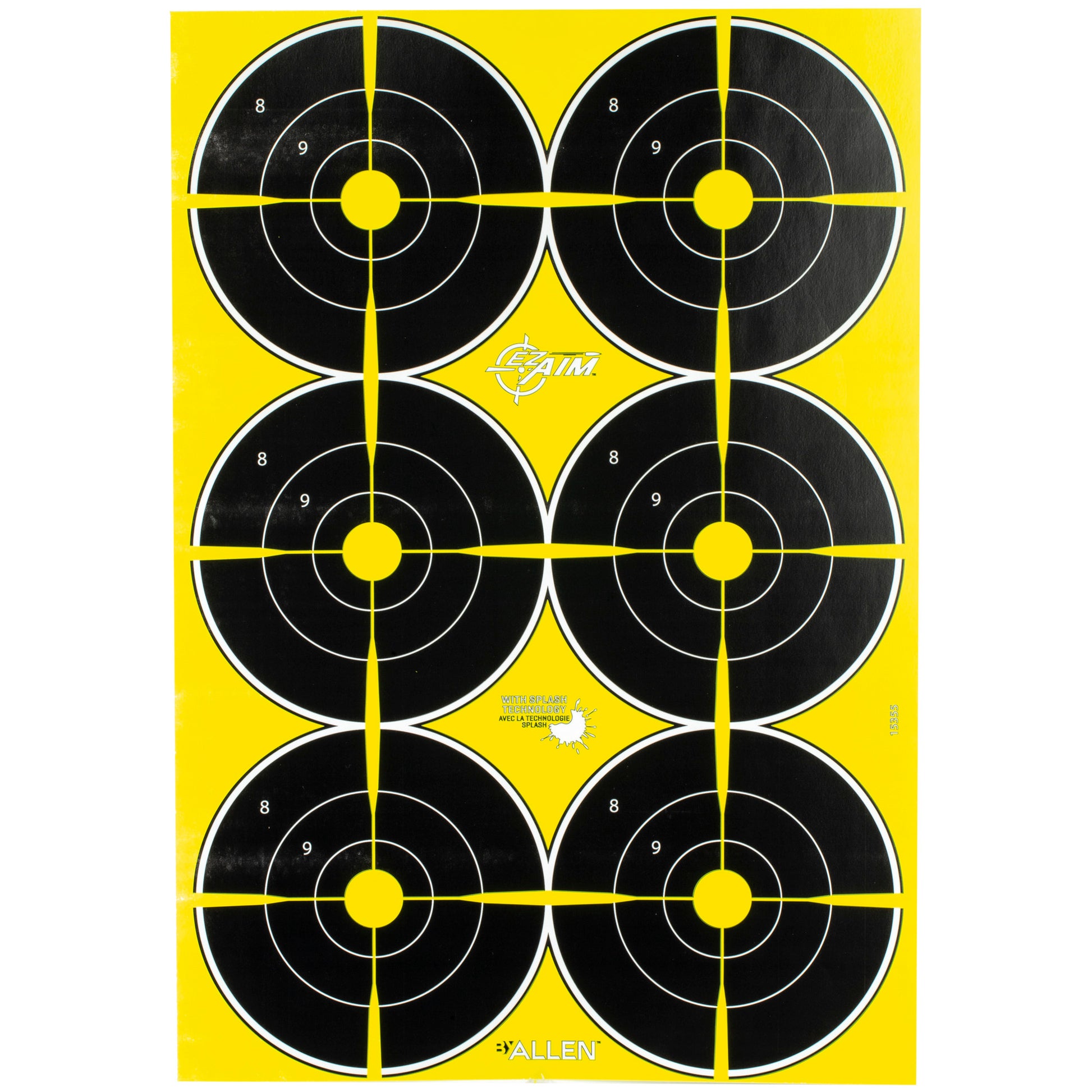 Allen EZ AIM 12"x18" Bullseye 8PK