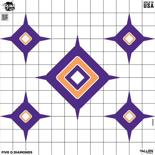 Allen EZ AIM 12"x12" Dialing IN 9PK