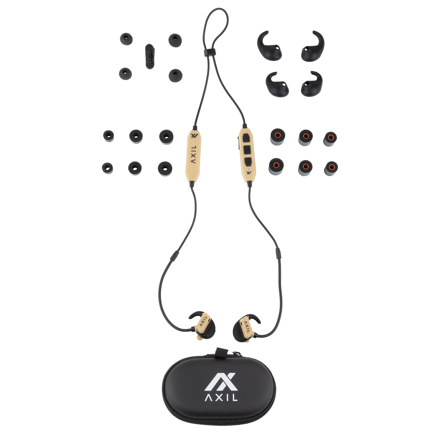 Axil GSX 3.0 Wireless Earbuds TAN