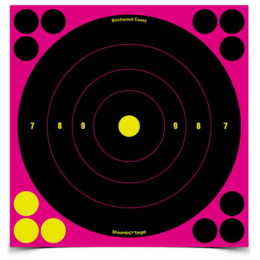 B/C Sht-n-c Bullseye TGT Pink 6-8"