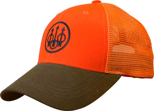 Beretta CAP Upland Trucker Blaze Mesh Back Orange/tobacco