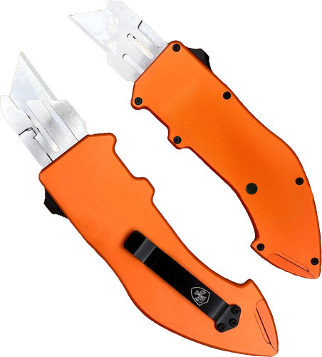 Templar Utility Razor OTF Squire Orange With 5 Blades