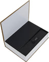 Bulldog Diversion Book Safe Brown 3 Wheel Combination Lock