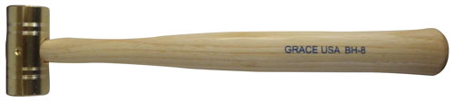 Grace USA Hammer 8 OZ Brass