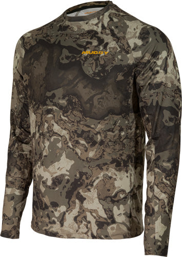Muddy Base Layer Crew TOP Veil Canyon Grey X-large