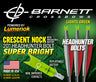 Lumenok Xbow Arrow 20" Barnett Headhunter Green Crescent 3PK