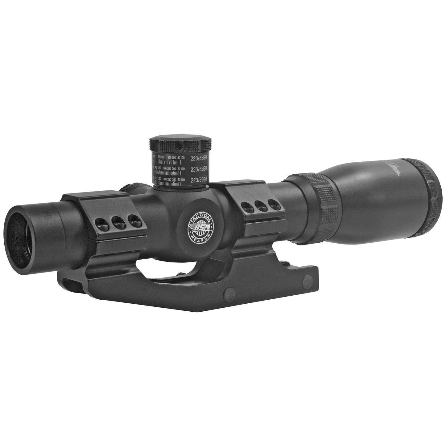 BSA Tact WPN 1-4x24 MIL DOT BLK