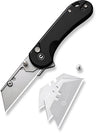 Civivi Utility Knife Elementum 2.26" Black W/3 Extra Blades<