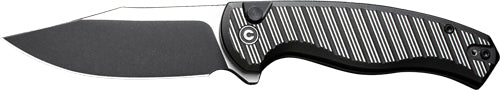 Civivi Knife Stormhowl 3.3" Black Aluminum/black Stonewash