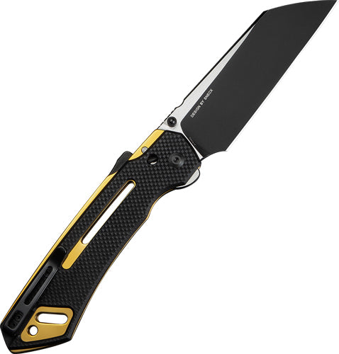 Civivi Knife Buster FG 4.2" Black Goarse G10 Satin Flat