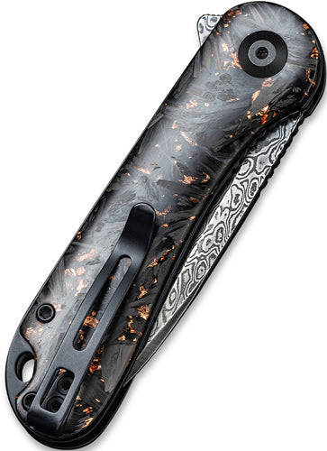 Civivi Knife Elementum 2.96" Shredded CBN Fbr/copper Dmscs