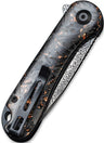 Civivi Knife Elementum 2.96" Shredded CBN Fbr/copper Dmscs