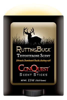 Conquest Scents Deer Lure Rutting Buck 2.5oz. Stick