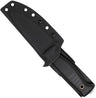 Cobratec Back Country 4.5" Black W/kydex Sheath 8.1oz
