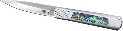Cobratec Gideon Hidden Release 3" Abalone Inserts Aluminum
