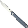 Cobratec Monarch 3.5" Folder Grey D2 Steel W/clip