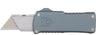 Cobratec OTF Utility Knife Gray 5.1" OAL Length