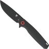 Cobratec Rath 3.5" Folder Black D2 Black Blade