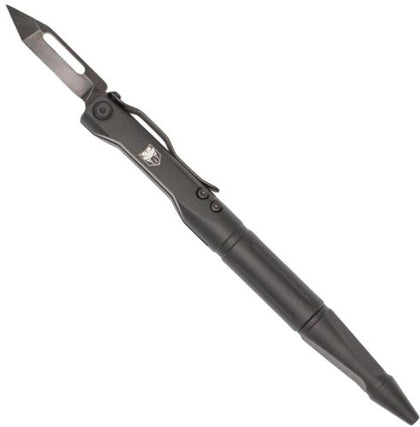 Cobratec Scribe PEN Knife 1.5" Black With Pocket Clip