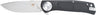 Cobratec EDC Scout Button Lock 3.12" Black Stainless Steel