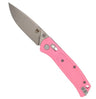 Cobratec EDC Scout BAR Lock 3.12" Pink Stainless Steel