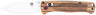 Cobratec Zebrawood Folder 3" Zebrawood/ss D2 BAR Lock