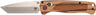 Cobratec Legacy BAR Lock 3" Zebrawood/satin Tanto D2 Blade
