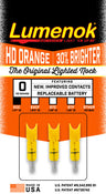 Lumenok Lighted Nock Xbow HD Orange Crescent Easton 3PK