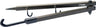 HME BOW Hanger 20" Folding W/accessory Hooks 1EA
