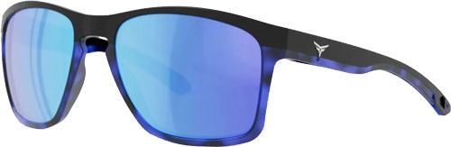 Force Flex Sunglasses Bluechip Brown Blue Mirror Polarized