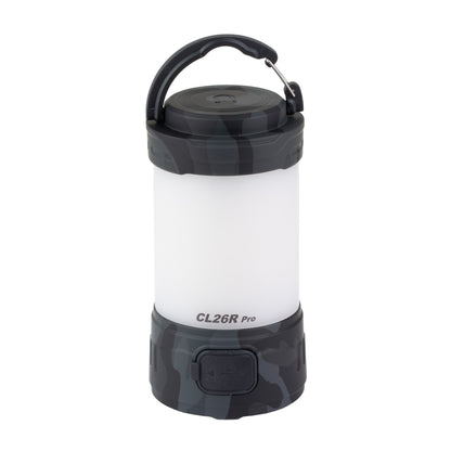 FENIX CL26R PRO, Lantern, White/Red LED, 650 Lumens, Matte Finish, Gray, Includes ARB-L21-5000 V2 Battery and USB Type-C Charging Cable