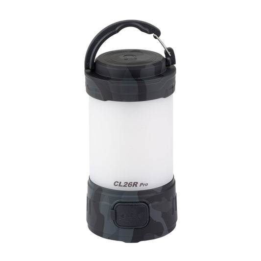 FENIX CL26R PRO, Lantern, White/Red LED, 650 Lumens, Matte Finish, Gray, Includes ARB-L21-5000 V2 Battery and USB Type-C Charging Cable