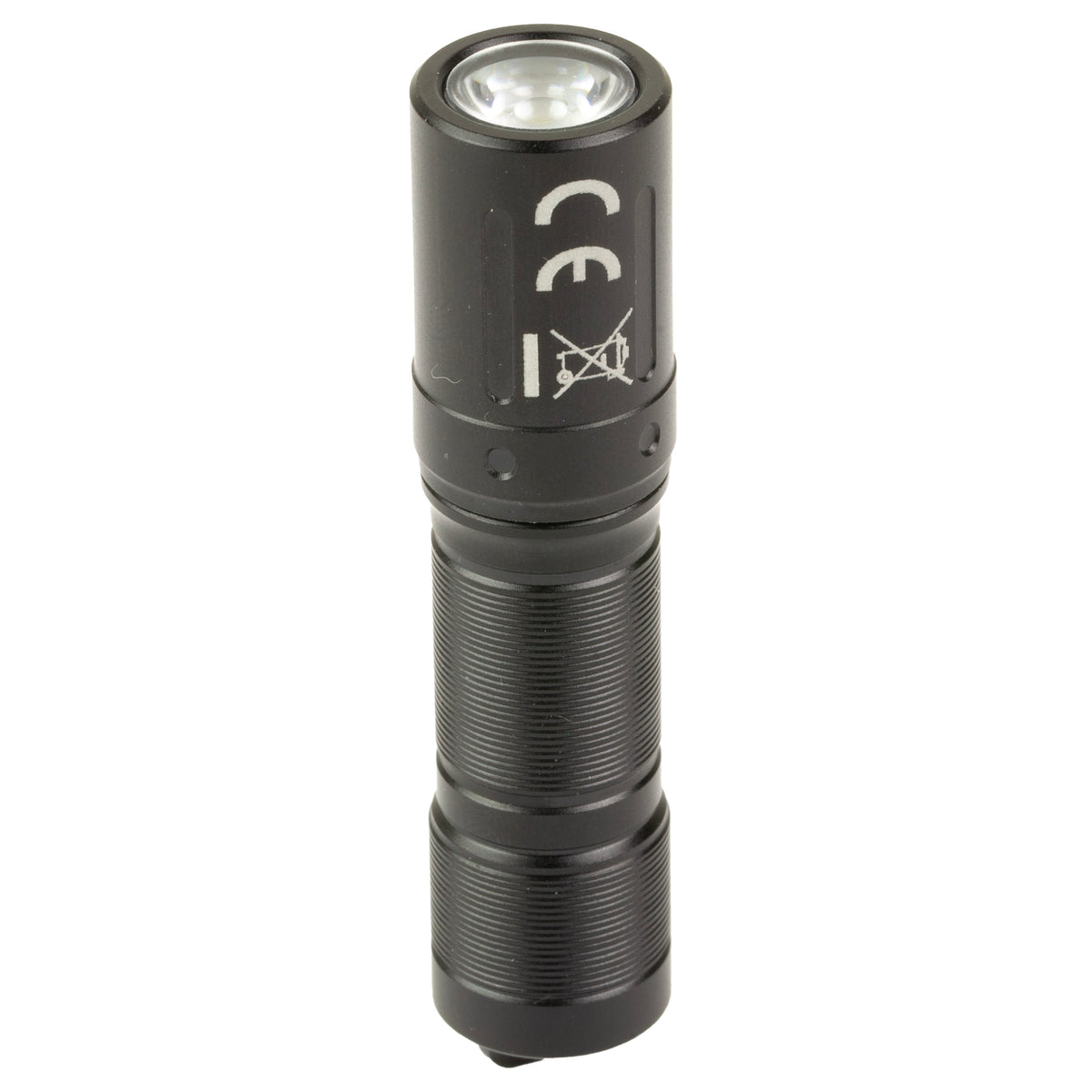 FENIX E01 V2, Flashlight, White LED, 100 Lumens, 2.62" Long, Anodized Finish, Black, Includes (1)-AAA Battery