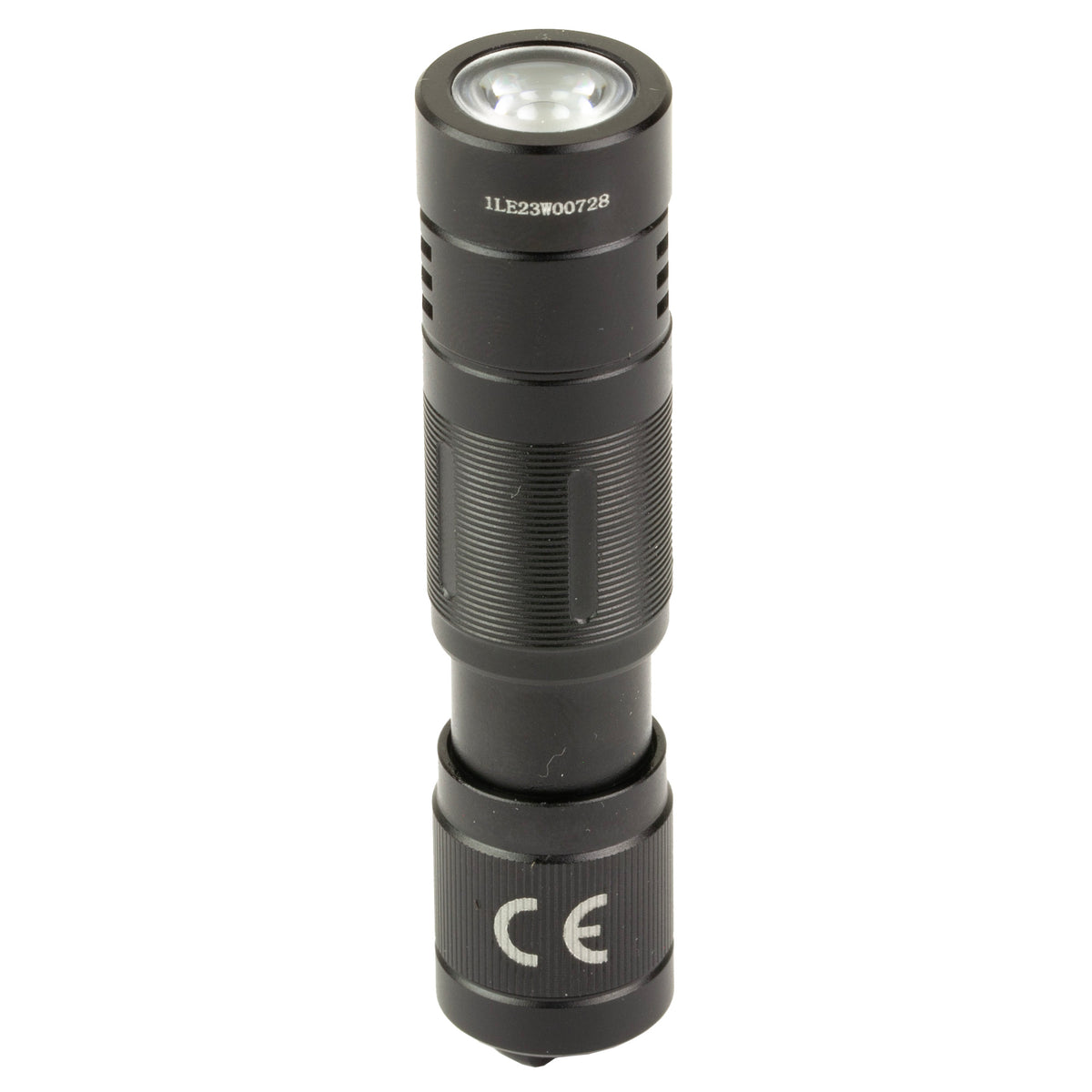 FENIX E05R, Flashlight, White LED, 400 Lumens, 2.68" Long, Anodized Finish, Black, Built-in 320mAh Battery, Includes Micro USB Charging Cable