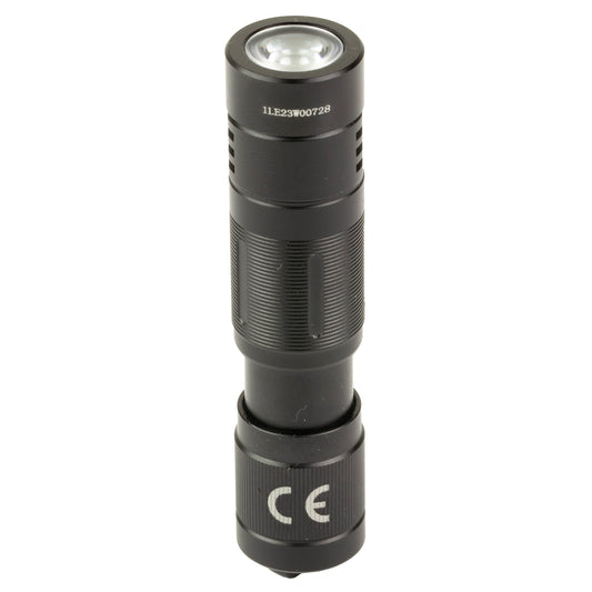 FENIX E05R, Flashlight, White LED, 400 Lumens, 2.68" Long, Anodized Finish, Black, Built-in 320mAh Battery, Includes Micro USB Charging Cable