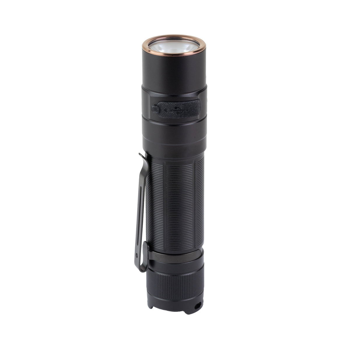 FENIX E35R, Flashlight, White LED, 3,100 Lumens, 4.72" Long, Anodized Finish, Black, Includes Rechargeable ARB-L21-5000 Battery and USB Type-C Charging Cable