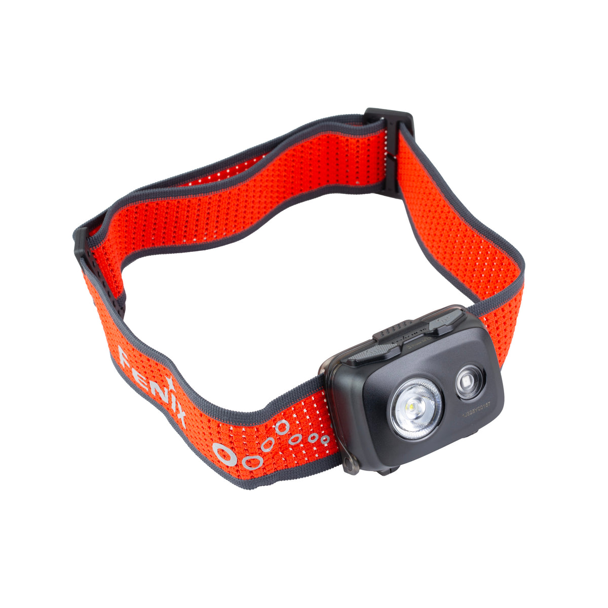 FENIX HL16, Headlamp, White/Red LED, 450 Lumens, Matte Finish, Black/Red, Includes Headband