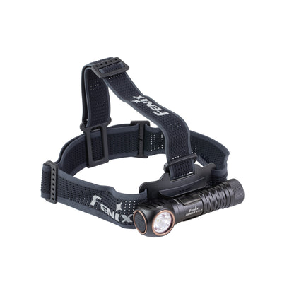 FENIX HM61R V3, Headlamp, White LED, 1,800 Lumens, Matte Finish, Black, Includes Headband and Rechargeable ARB-L18-4000 Battery