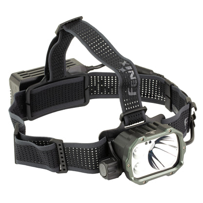 FENIX HP35R Professional, Headlamp, White LED, 4,000 Lumens, Matte Finish, Black, Includes Headband and Rechargeable 10,000mAh Battery Pack